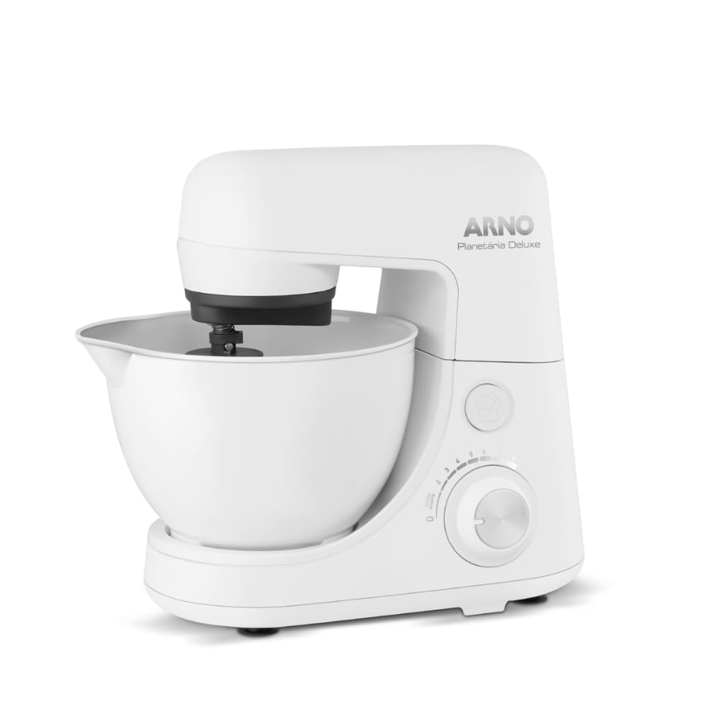 Batedeira Planetária Arno Nova Deluxe Branca - 110V