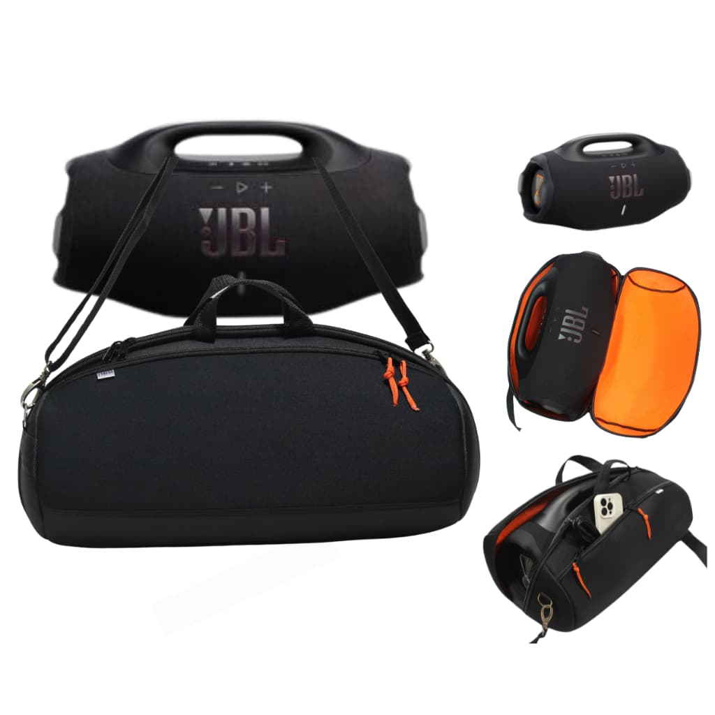 Capa Estojo Bolsa Mala Para - Nova Boombox 4 - Com Bolso Nova