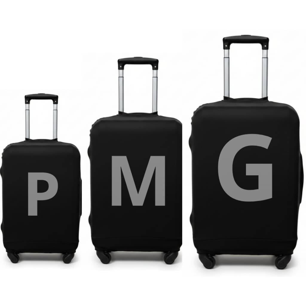 Capa De Mala Protetora Preta Suplex Premium P, M e G Viagens