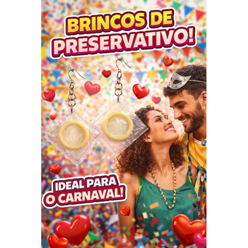 Brinco Criativo Divertido Engraçado Preservativo, Camisinhas, Carnaval Item Adulto