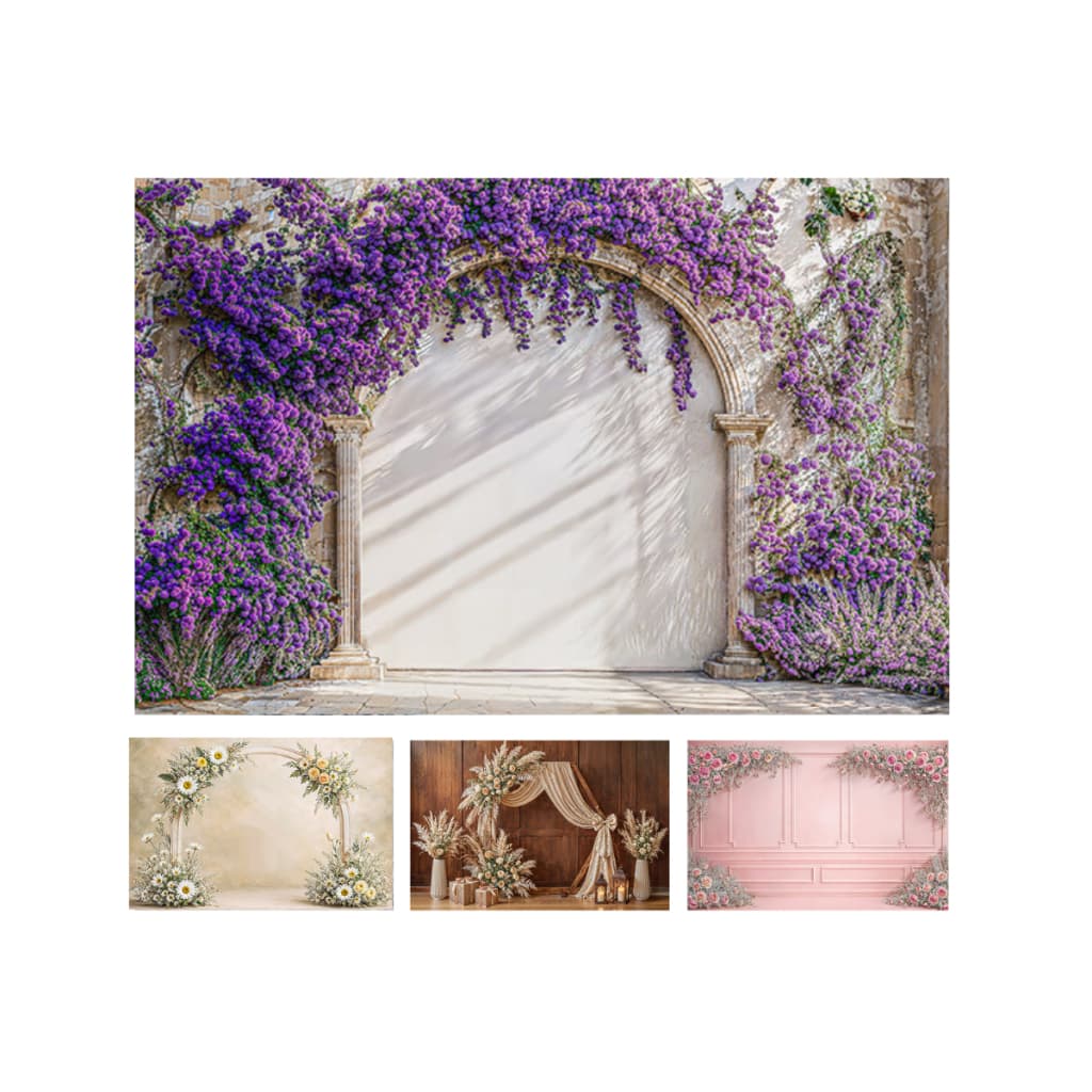 Fundo Fotográfico Tecido Sublimado 3D Dia das Mães 2,20x1,50