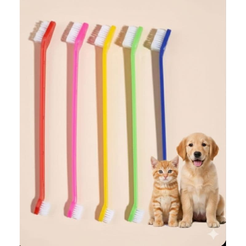 Escova Dental Dupla Pet 1 Unidade