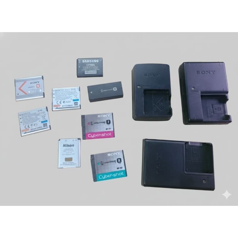 Baterias e carregadores para Camera digital Sony | Samsung