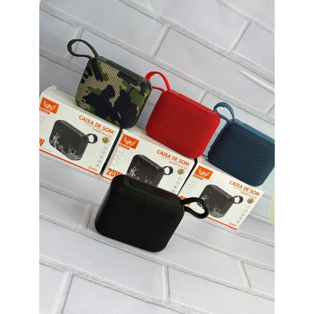 Caixa de som Bluetooth de 20W, à prova d'água, Bluetooth 5.3 USB/TF/BT/FM/TWS ALTOMEX original