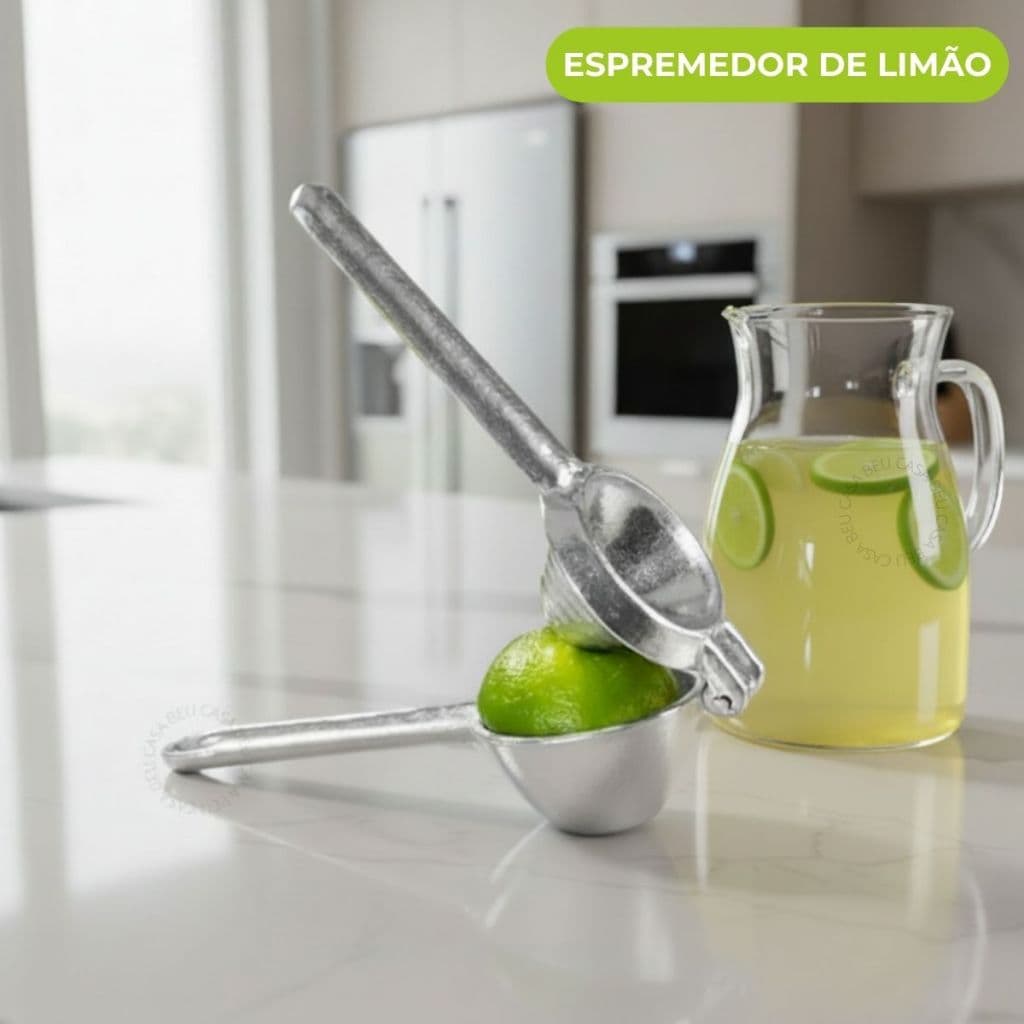 Espremedor Limão Manual Alumínio Fundido