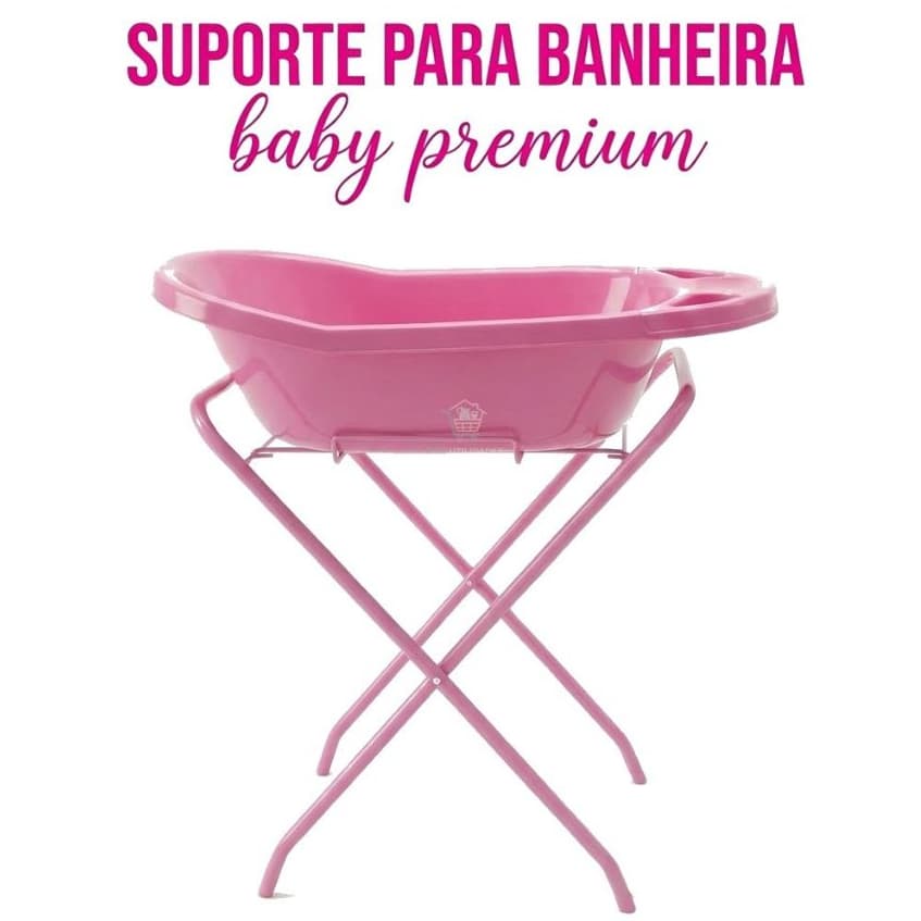 Suporte De Banheira Portátil Bebe Banho Confortável Pratico Dobrável Infantil Menino Menina Compacto