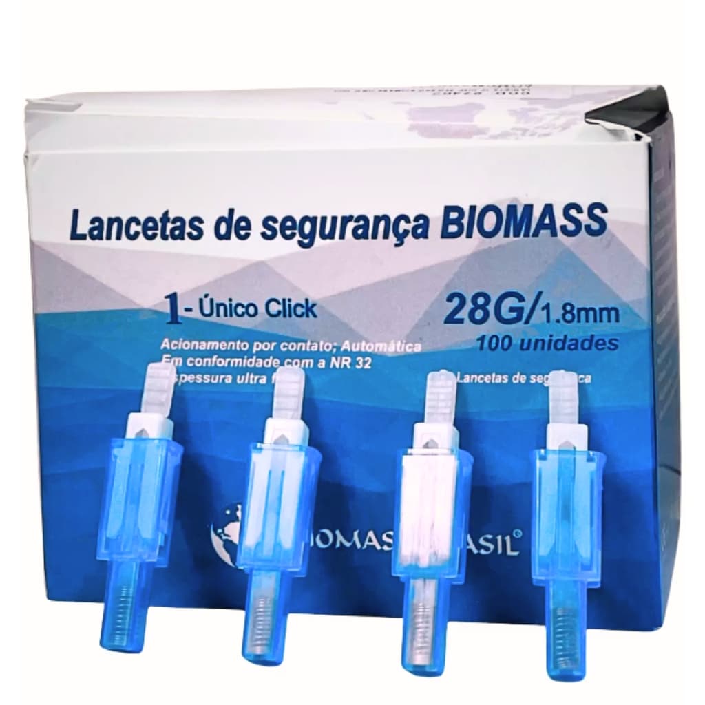 Lanceta de Segurança Automática Descarpack Cx C/100 28g