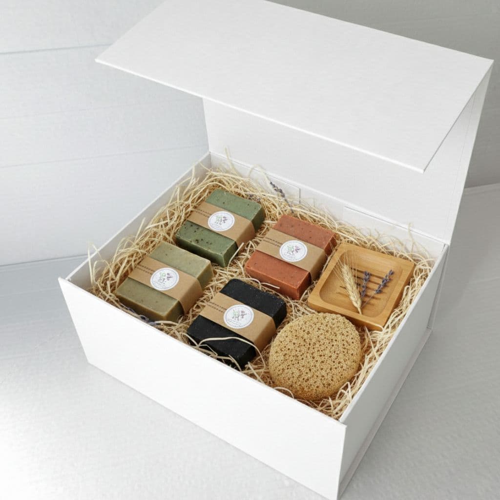 Caixa Rígida Dobrável com Fecho Magnético 23x18x10cm  -  Produto Unitário