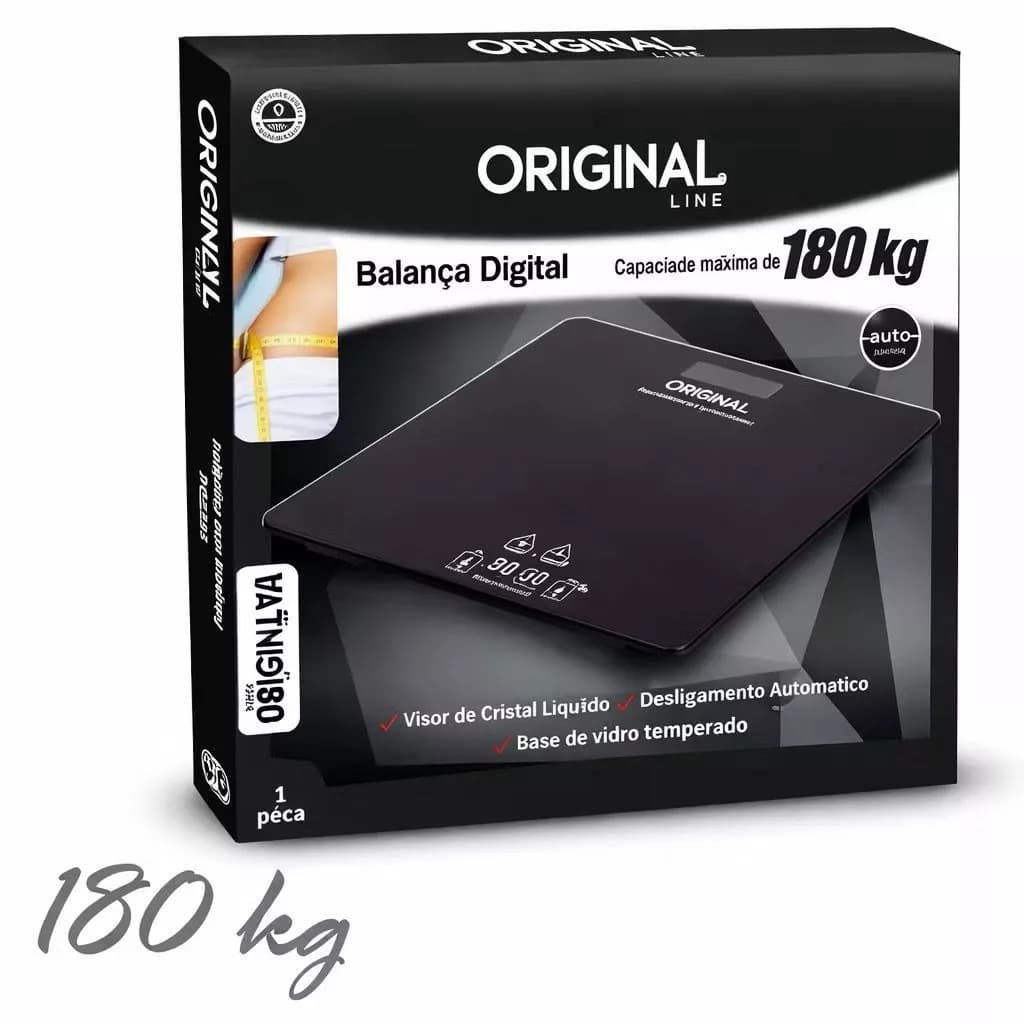 Balança Digital Corporal 180kg-Original line