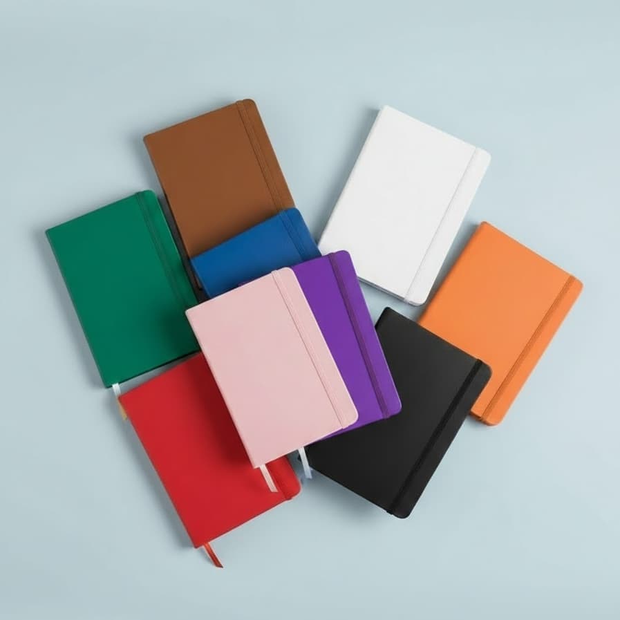 Caderneta tipo Moleskine Com Pauta - 80 Folhas 14x21cm SKETCHBOOK