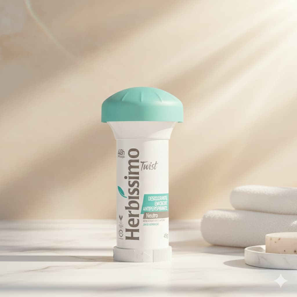 Desodorante Twist Antitranspirante Herbíssimo Neutro 45G