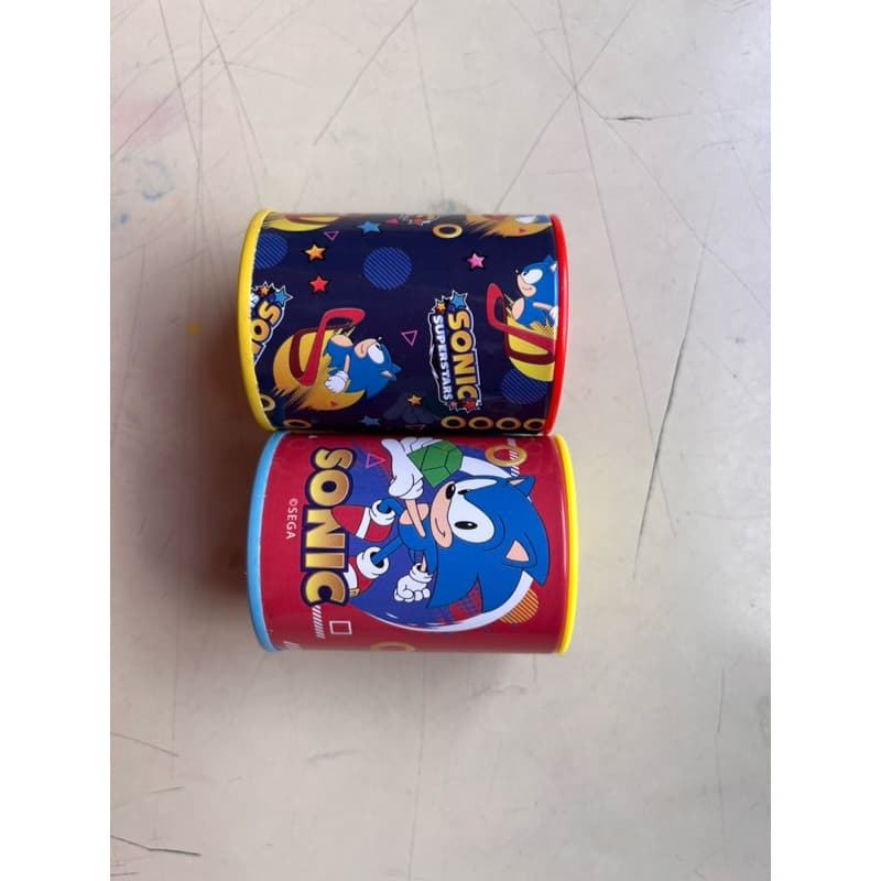 Kit c/ 2 Apontadores do Sonic Metálico Leo&Leo! ⚡💙