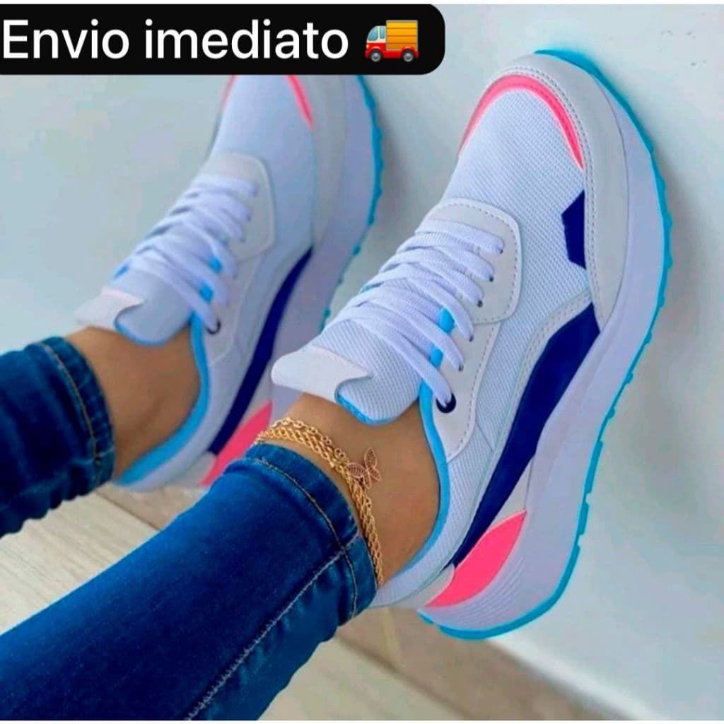 Tênis Feminino Academia Esportivo Leve Macio Dia a Dia Academia