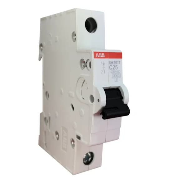 Mini Disjuntor Monopolar ABB 25A SH201 T-C25