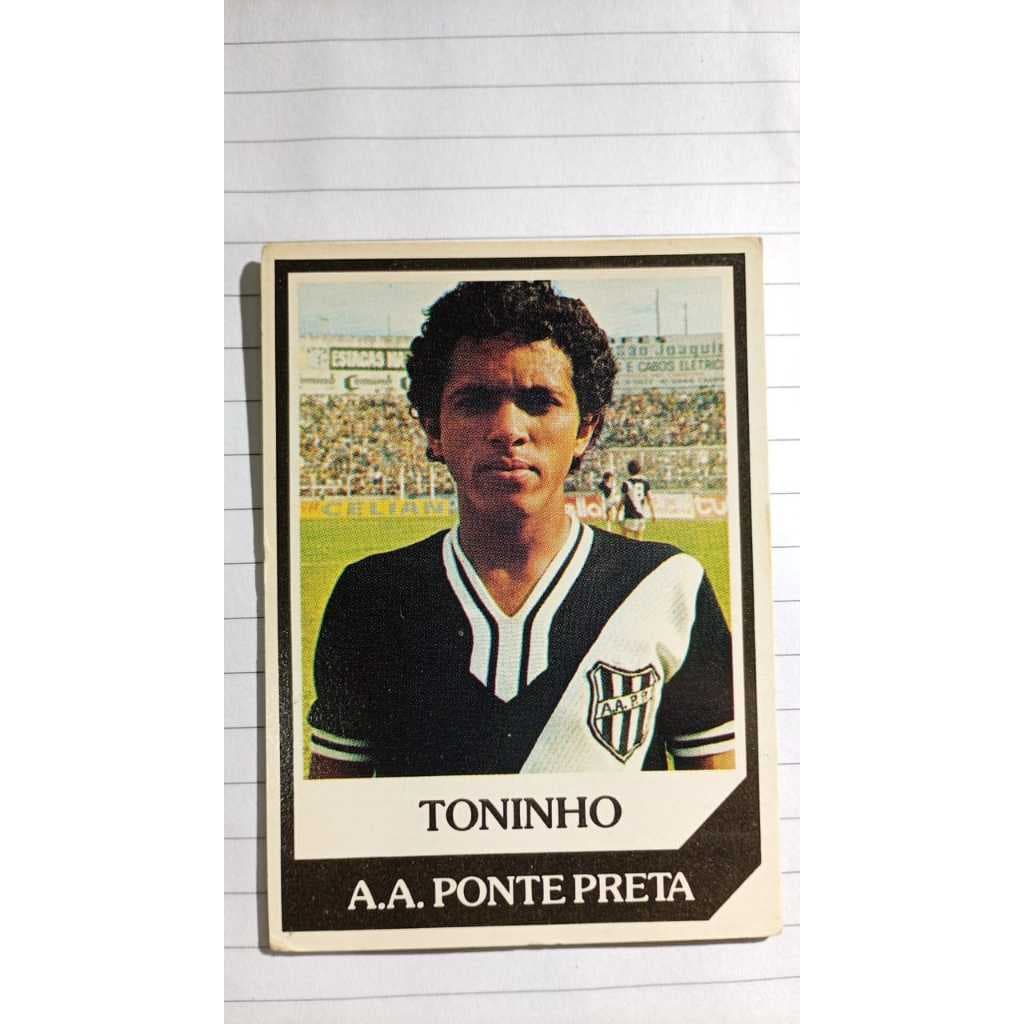 Futebol Cards Ping Pong nº 152 - TONINHO (Ponte Preta)