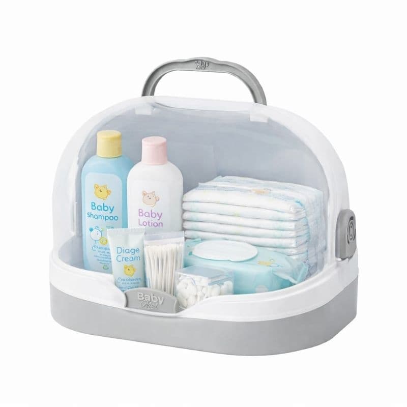 maleta multiuso farmacinha bebe maquiagem remedios