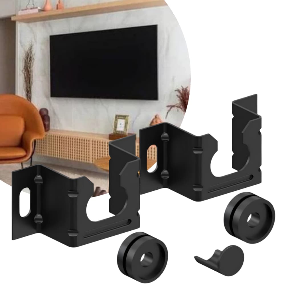 Suporte Universal Fixo Para Smart TV LED LCD 4K Parede Painel 10 24 32 43 50 55 60 75 90 Polegadas