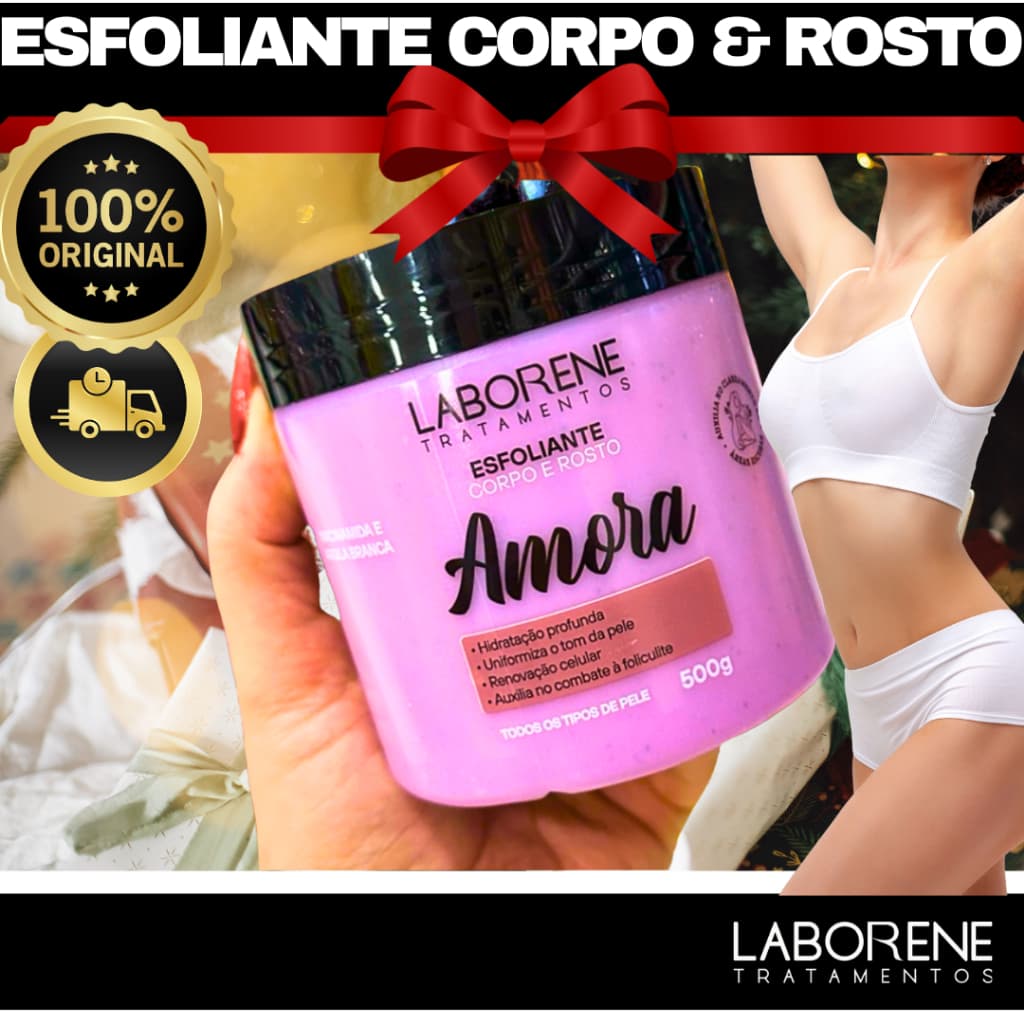 Esfoliante Corpo e Rosto Skincare Laborene 500g