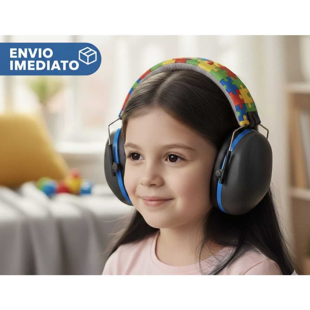 Abafador de ruidos para autista abafador de autismo abafador para autista