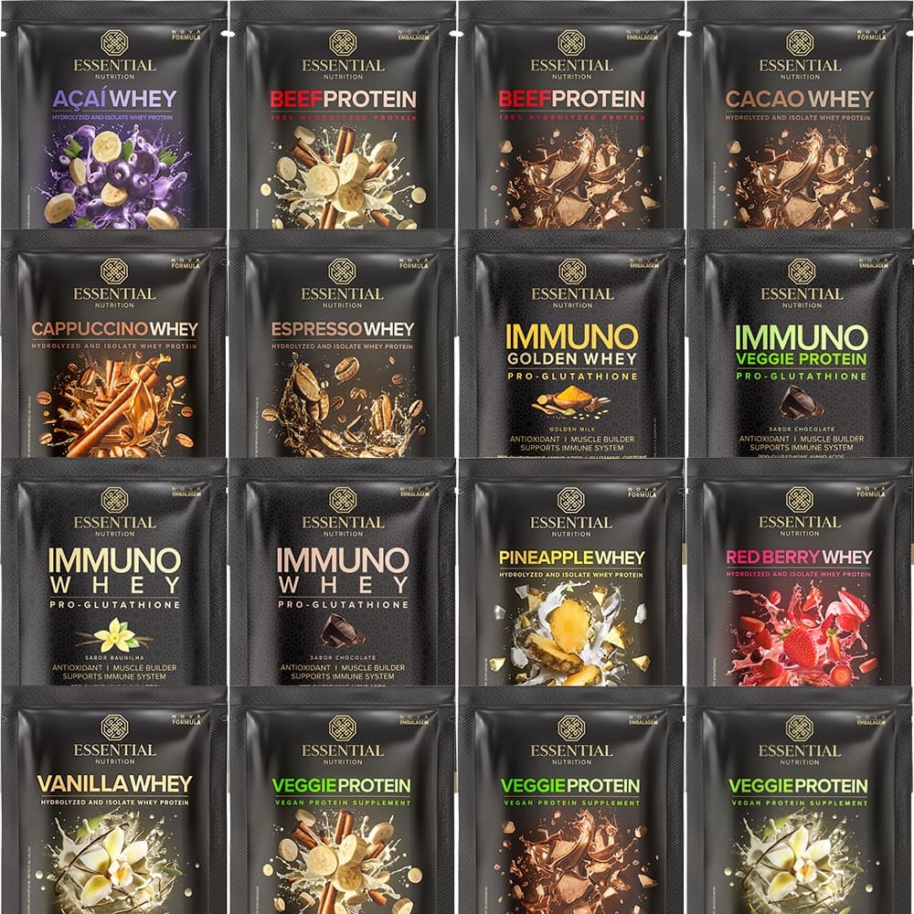 Sachês (Todos os Sabores) Essential Nutrition