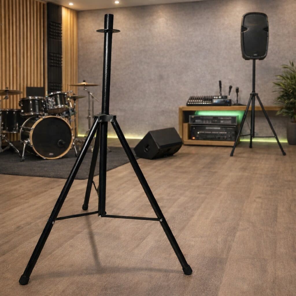 Tripe Pedestal P/ Caixa De Som Barato, Reforçado E Prático suporta até 60kg