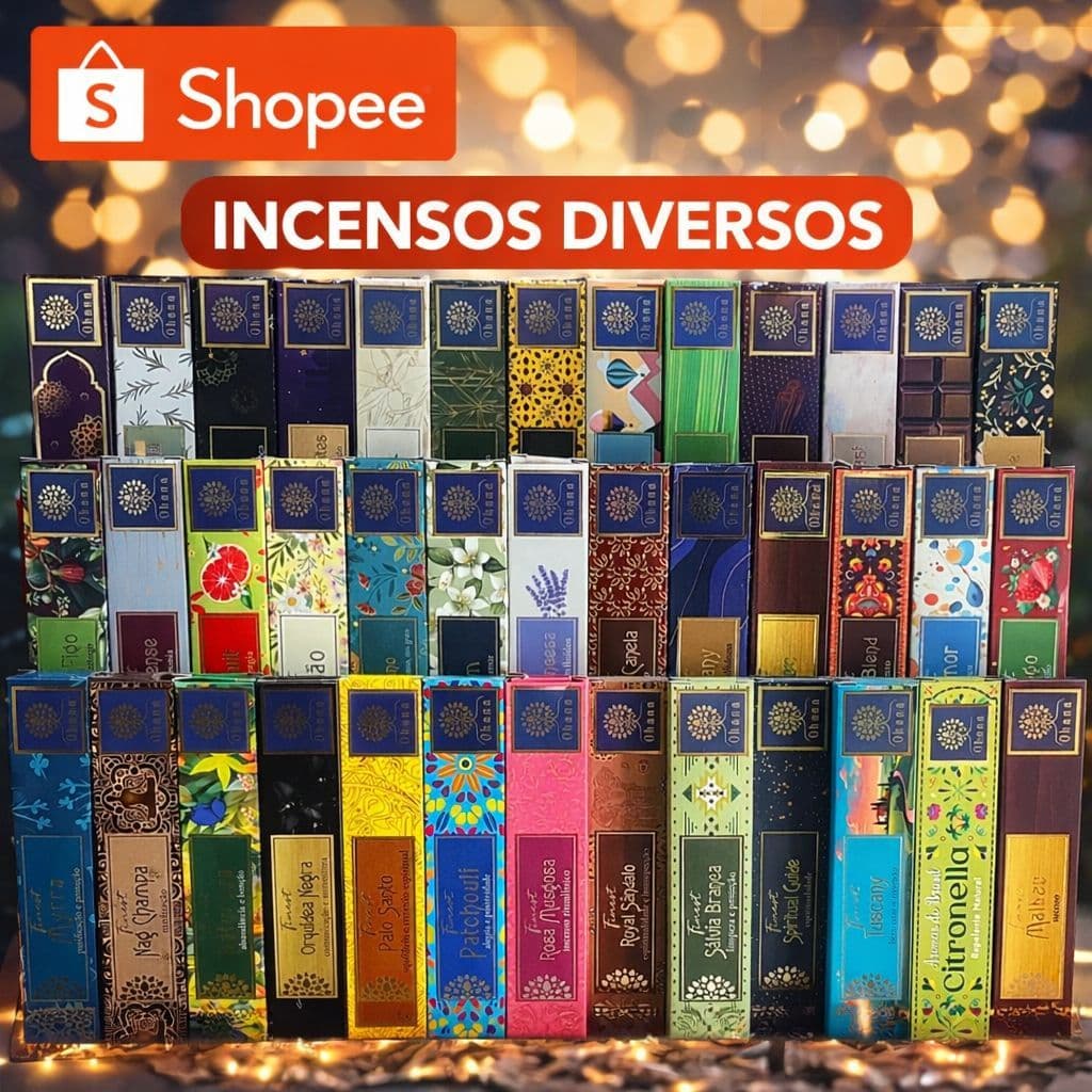 Incenso Ohana Finest - 15 Varetas - Diversas Fragrâncias