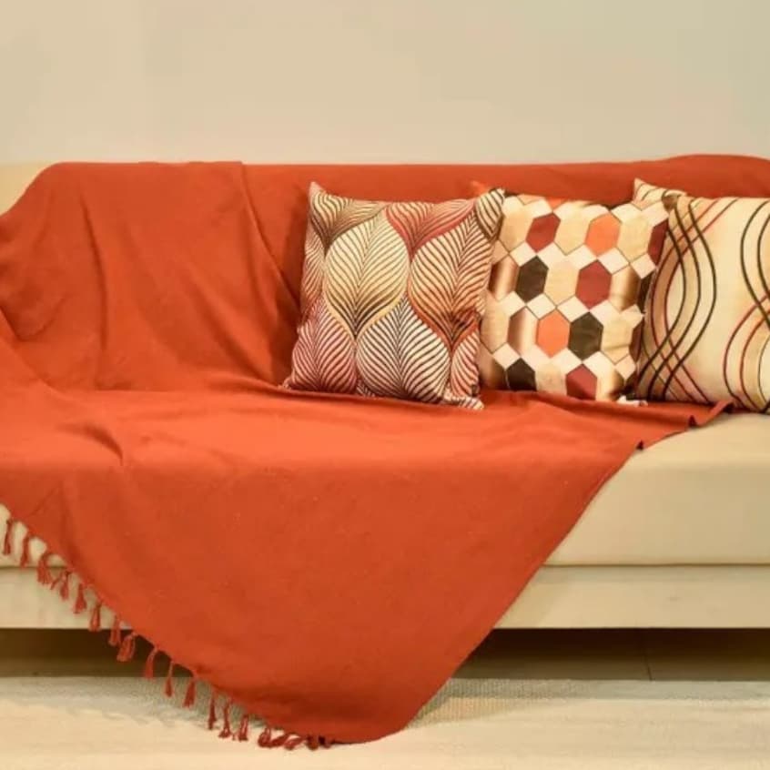 Manta Para Sofá Grande 210 x 110 cm Tipo Capa De Sofá