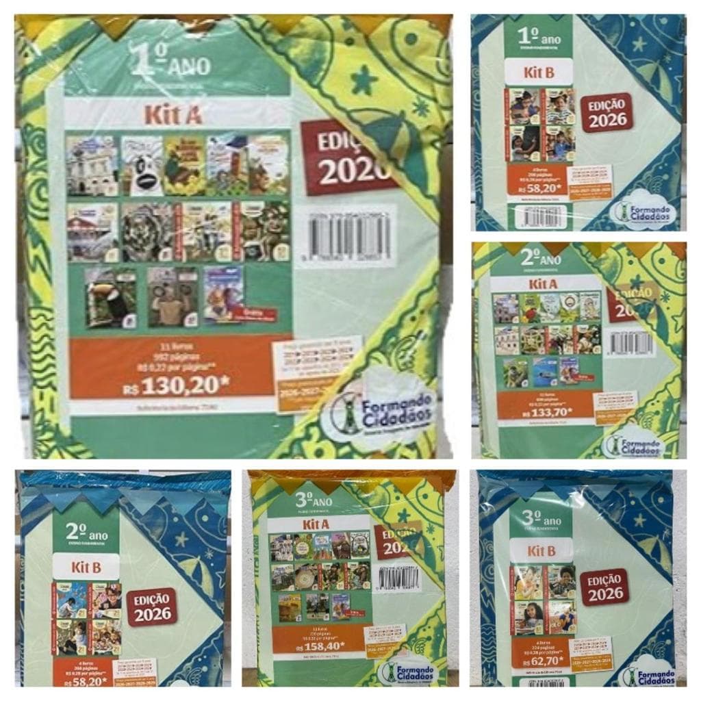 Formando Cidadãos (1° ao 5° Ano) Kit A ou B 2026