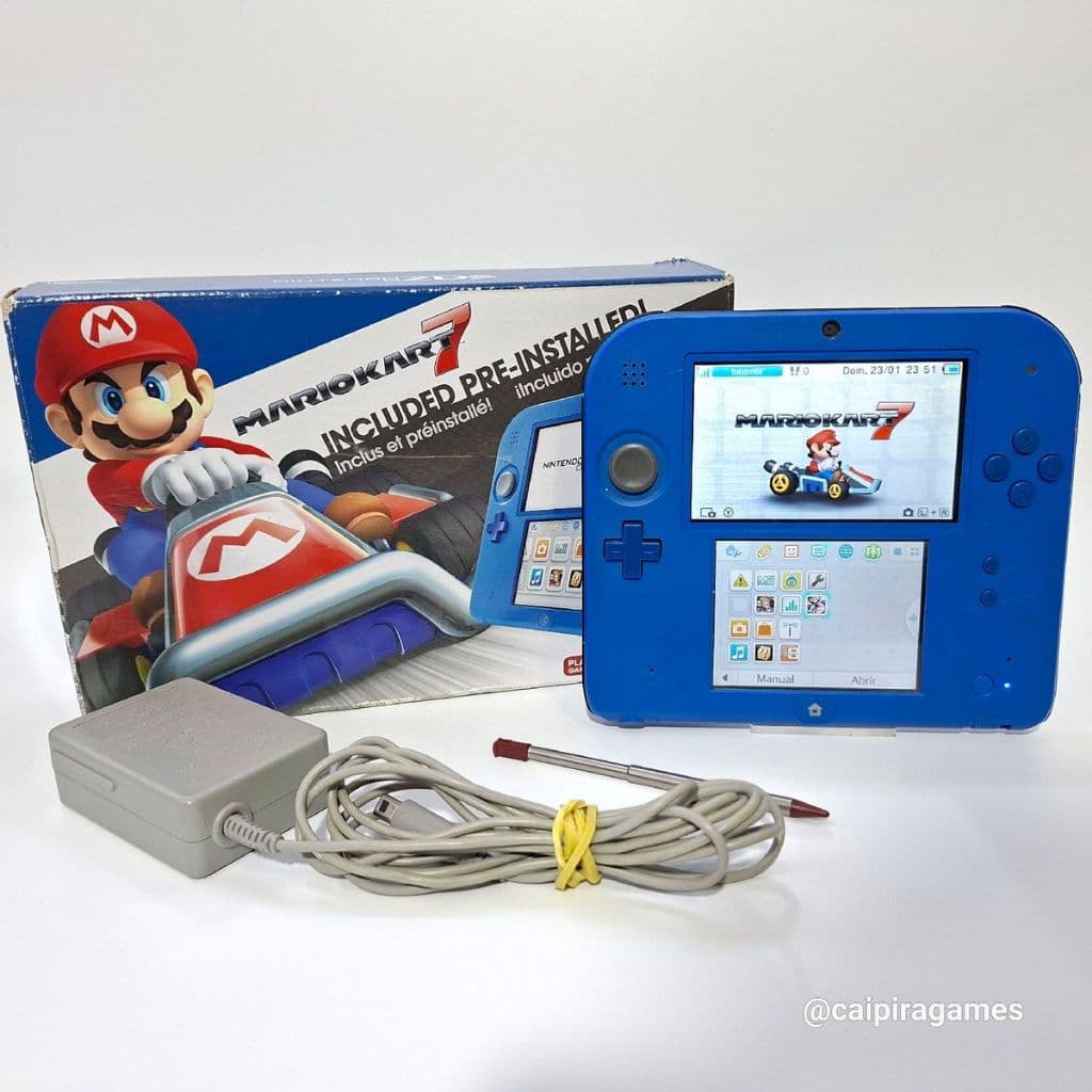 Nintendo 2ds (3ds) Mario Kart Na Caixa Ref02