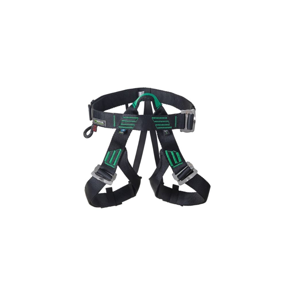 Cadeirinha Rapel Slim Innova Safety Inox UIAA Escalada Tirolesa Arvorismo EPI Leve Alta Resistência NFC