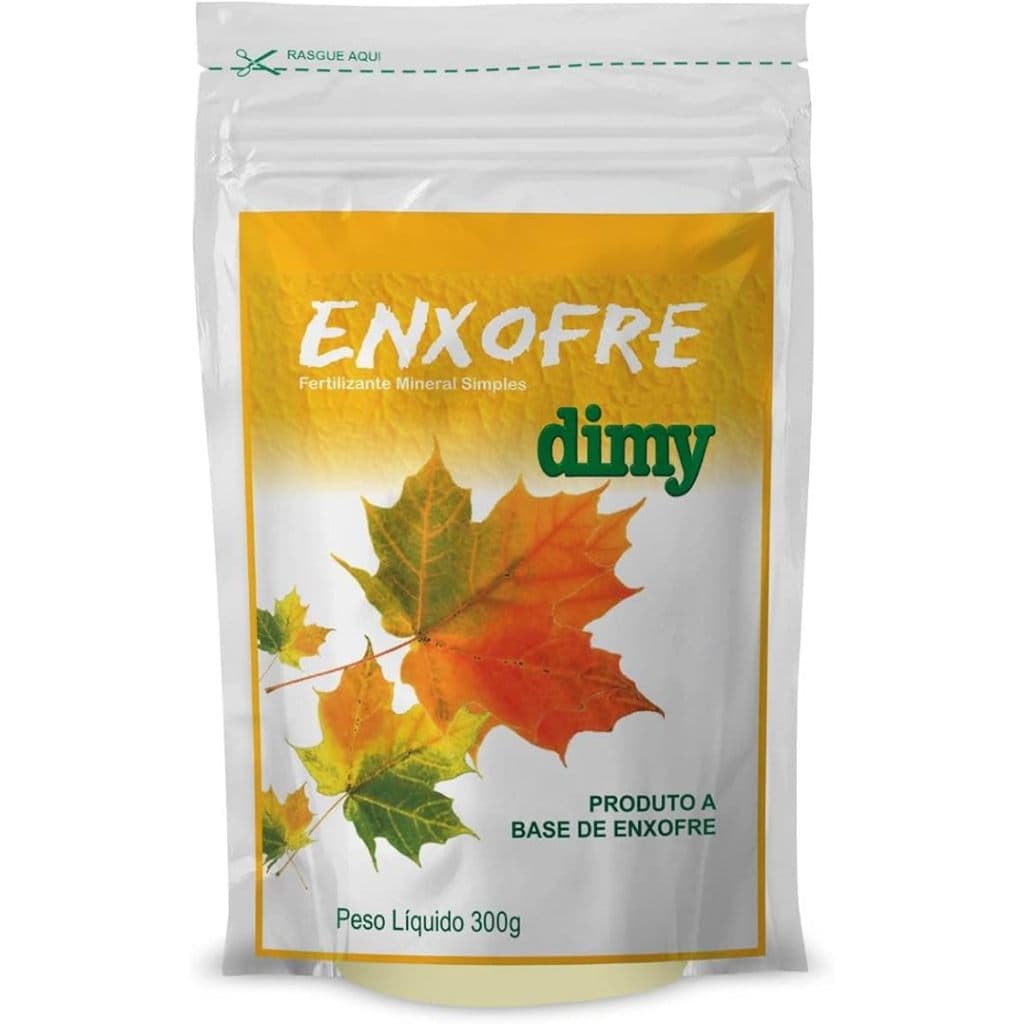 Enxofre Dimy 300g – Fungicida e Acaricida para Plantas e Jardim