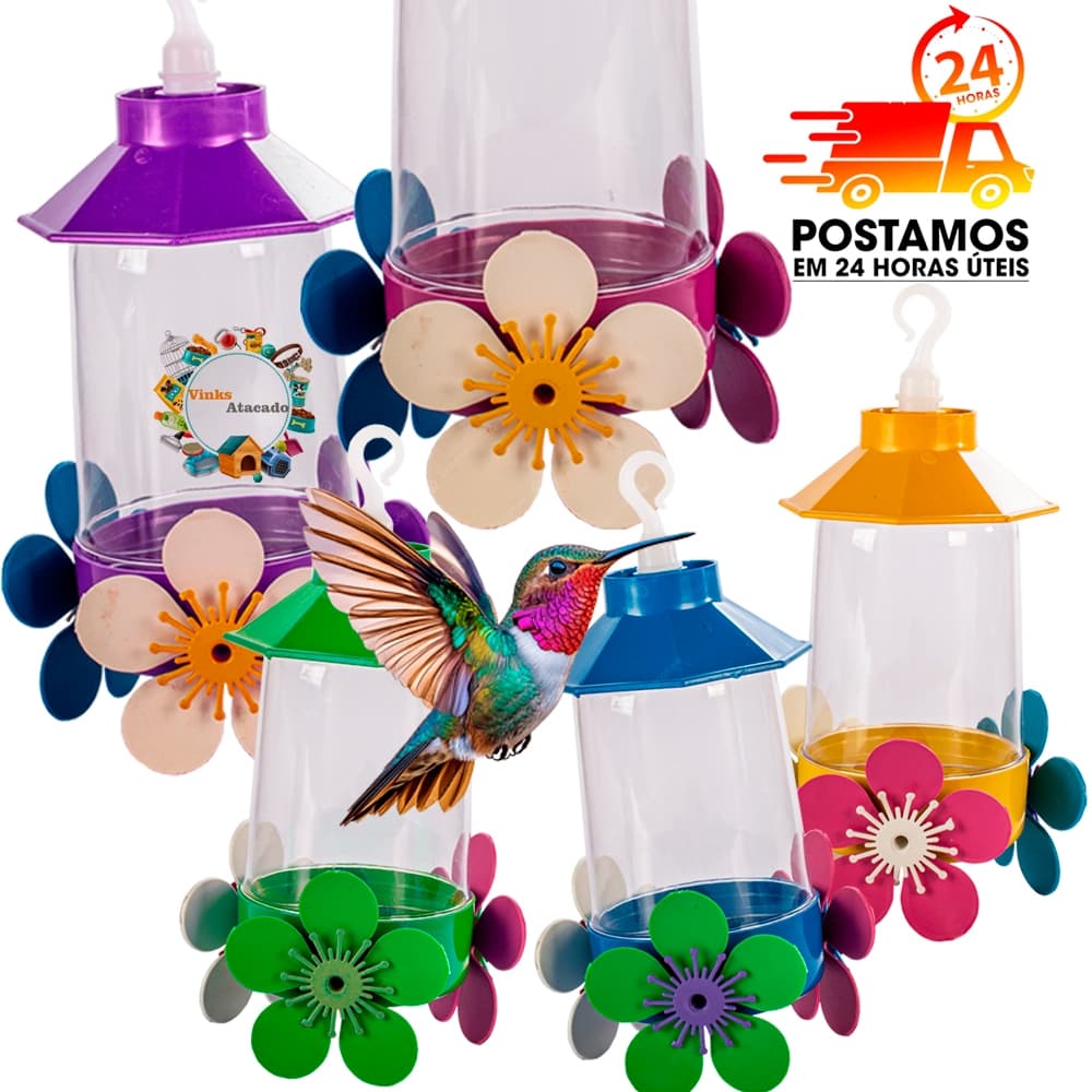 KIT 4 BEBEDOURO BEIJA FLOR ANTI FORMIGA 250ML JEL PLAST COLIBRI CURTELO BINGA GUANAMBI GUINUMBI