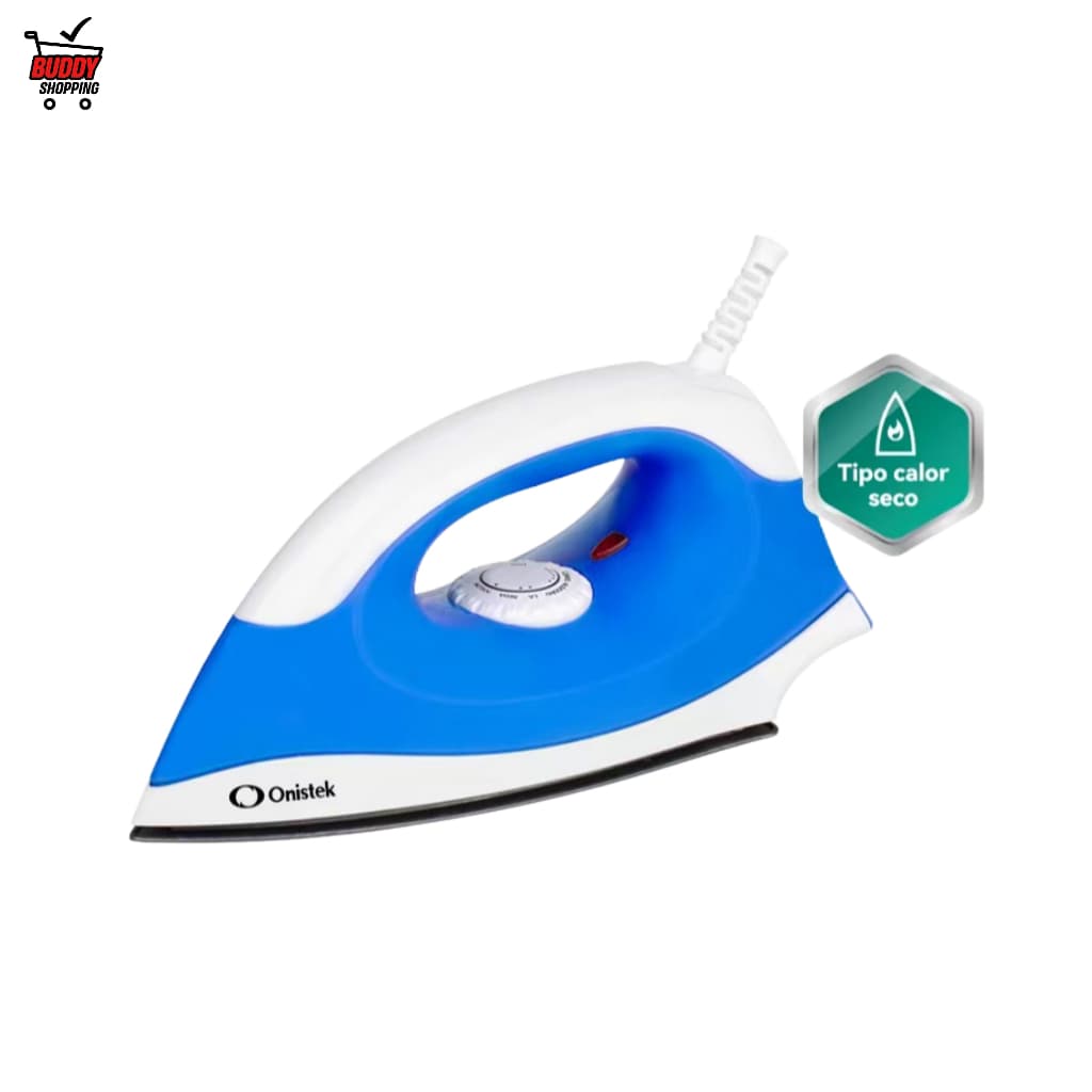 Ferro de Passar Leve | 4 Níveis de Temperatura | Base Antiaderente com Deslizamento Suave | Design Ergonômico