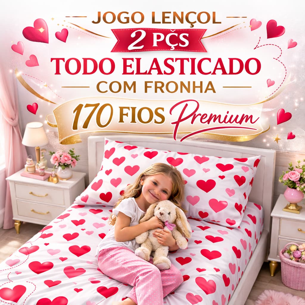 Jogo De Lençol Solteiro Infantil 2 Peças Estampado Colorido Forro De Cama Macio Confortável