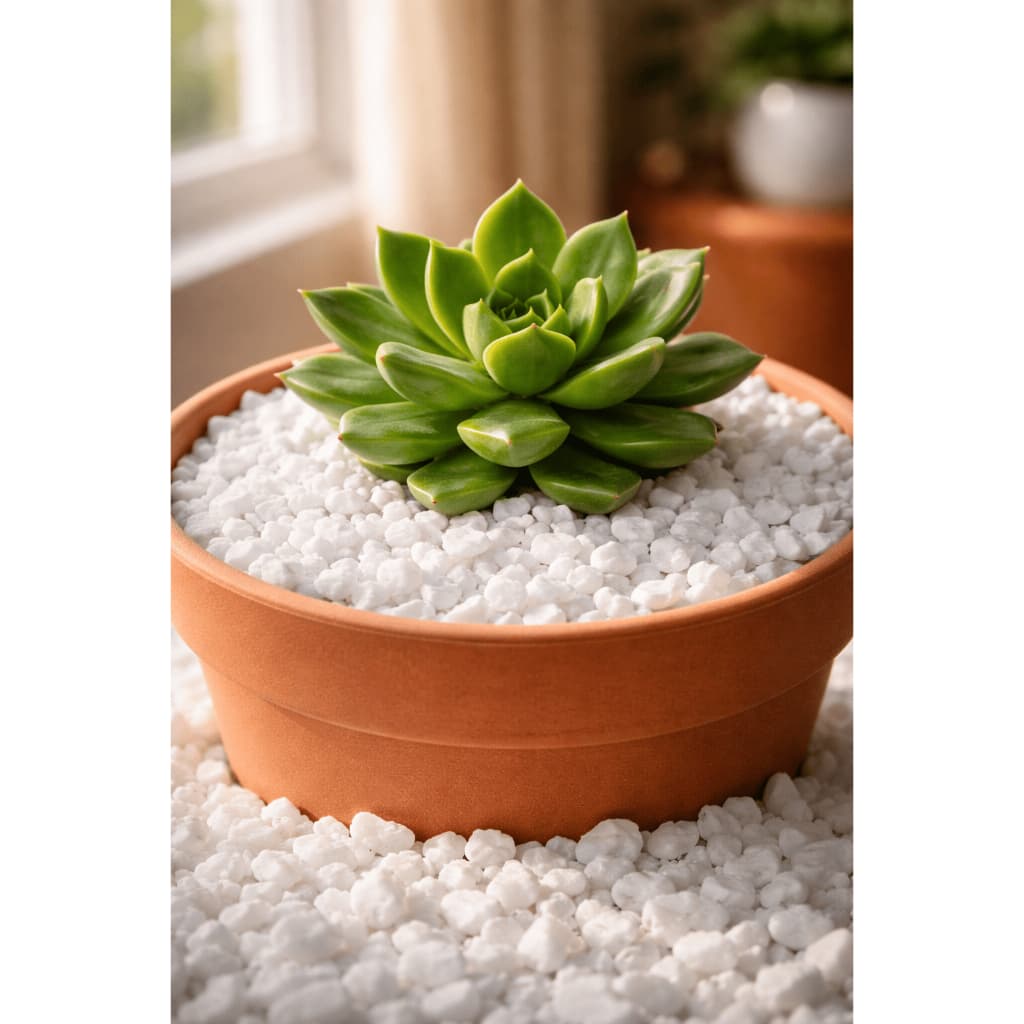 Pedrinhas Granilhas Brancas 4kg Decorativas Para Jardins Vasos E Aquários 1kg 1,5kg 2kg 4kg