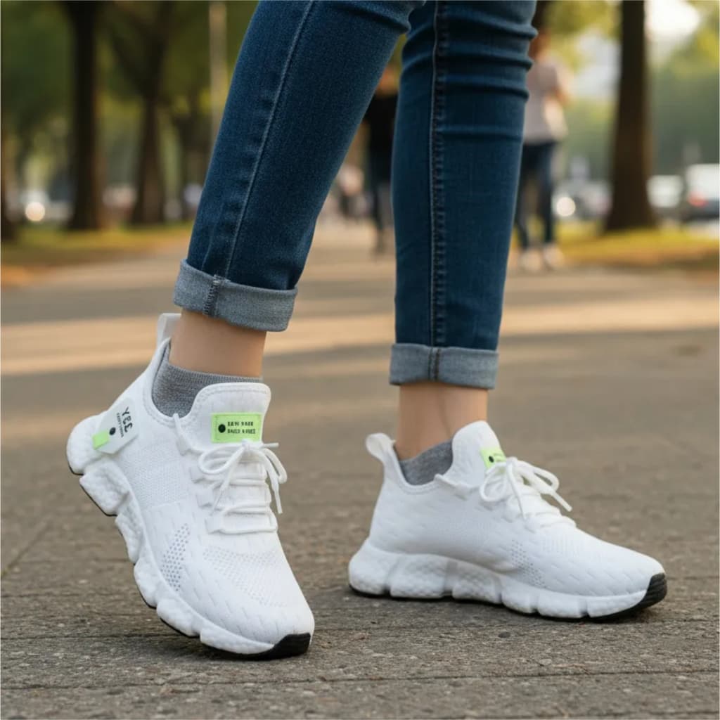 Tênis Esportivo Pro Corrida Speed Run Conforto Adulto Masculino Feminino