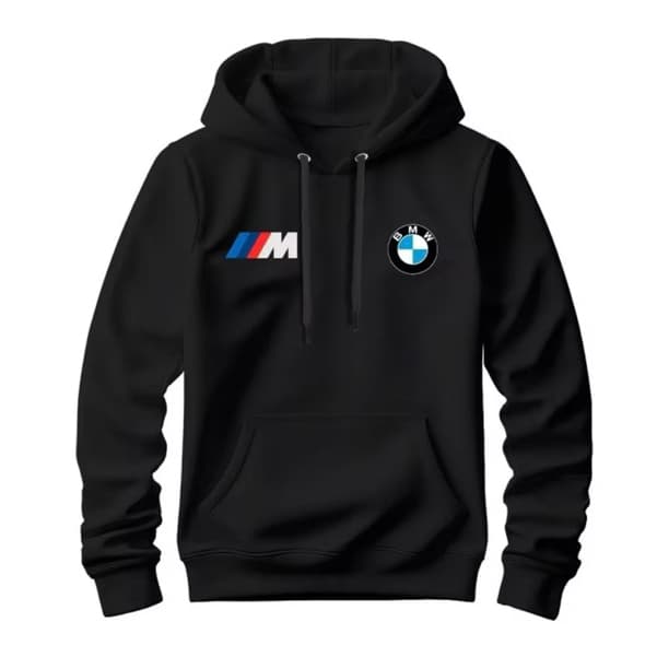 Moletom BMW Estiloso M Performance Premium – Blusa de Frio Estampa Esportiva Inverno e Conforto