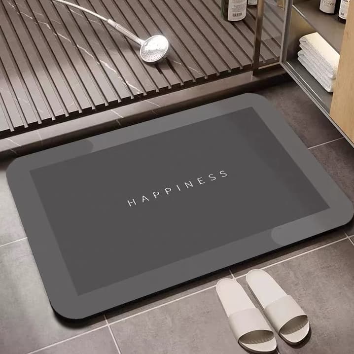 Tapete para Banheiro de Secagem Rápida e Super Absorvente - Ideal para Chuveiro, Cozinha e Varanda
