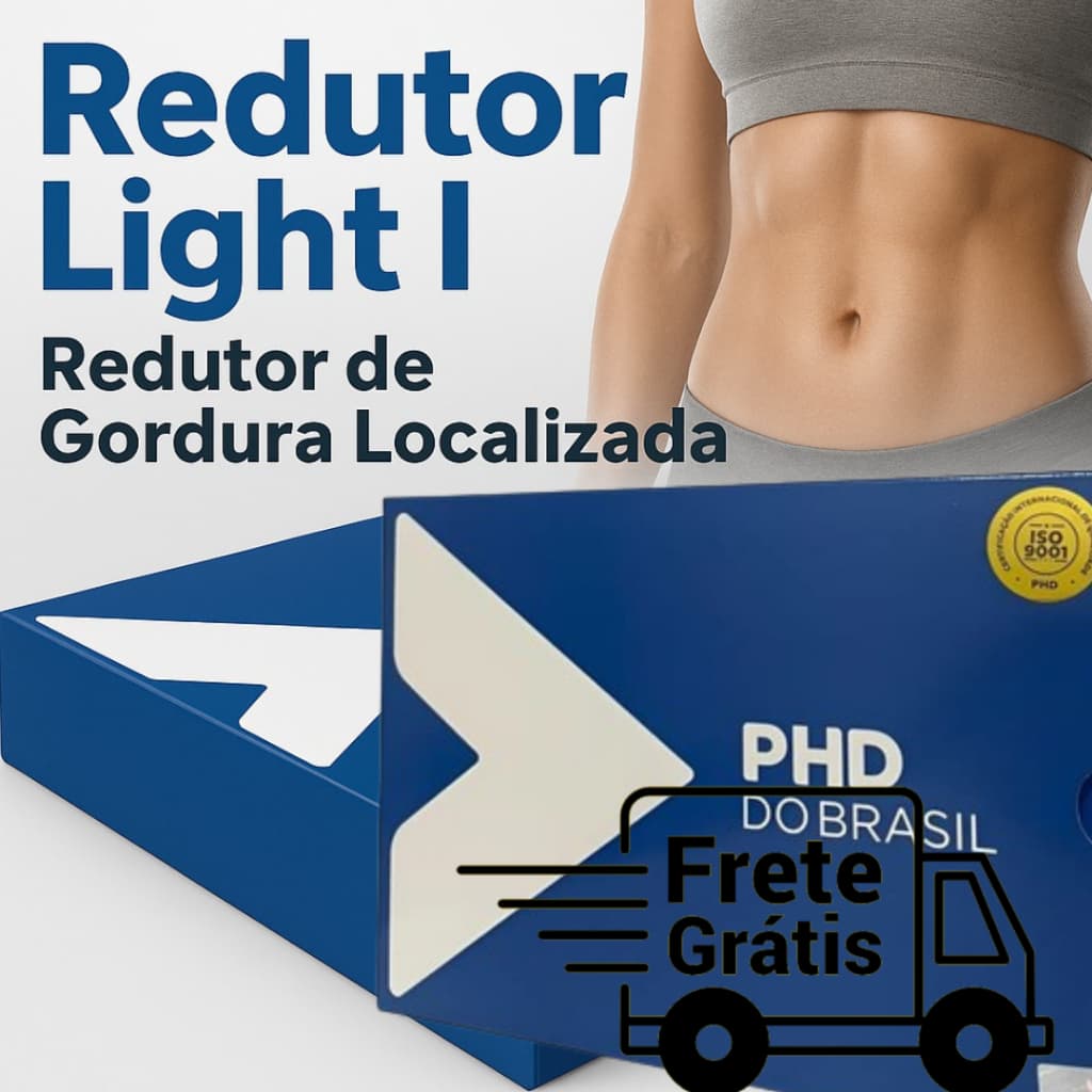Redutor Light I PHD Creme Redutor de Gordura Localizada Corporal 1un 10ml
