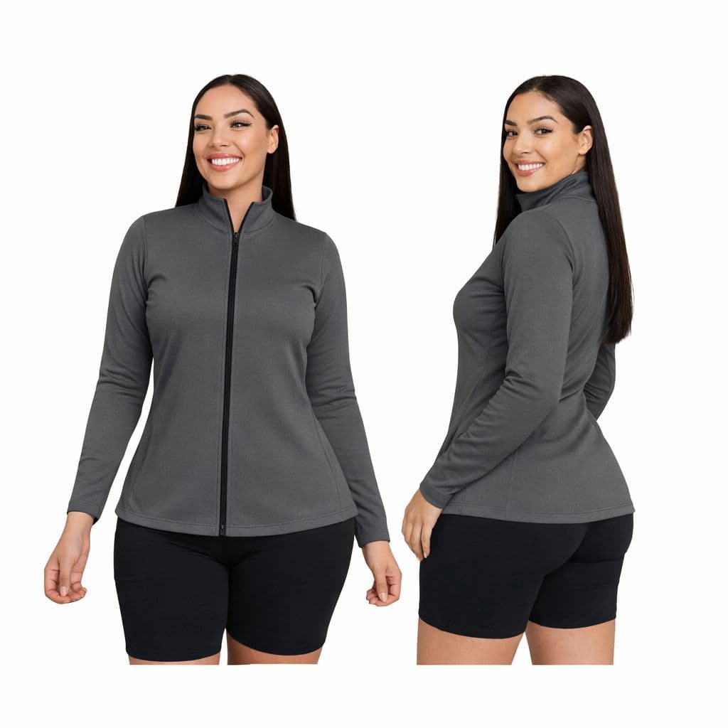 Jaqueta Fitness Esporte  Feminina Academia com Proteção UV50+