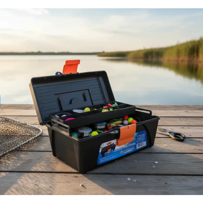 Caixa Maleta de Pesca Arqplast com Bandeja – Resistente e Organizadora