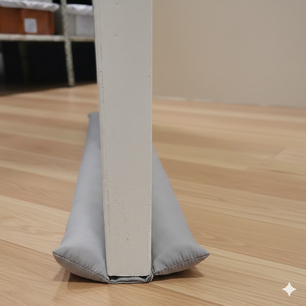 Protetor Rolinho Veda Porta Anti Ruído Insetos 70/80/90cm