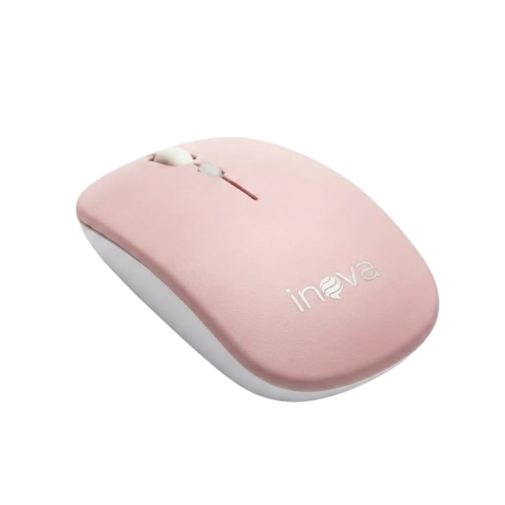 Mouse Sem Fio Led  Sensibilidade Ajustável Duplo Modo Wireless Bluetooth PC Notebook MAC Computador