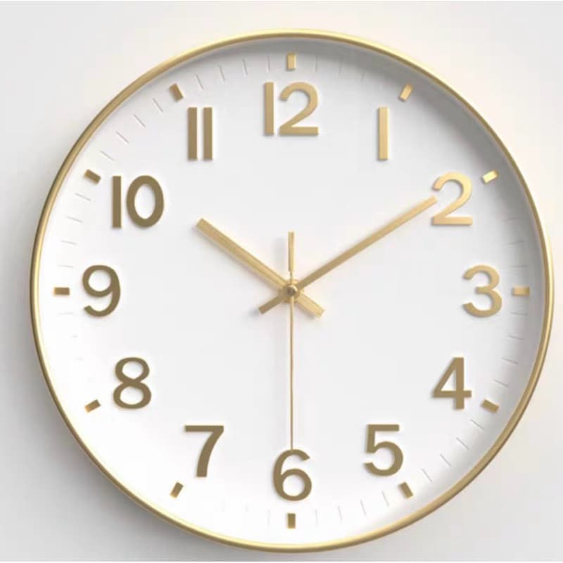 Relógio De Parede 20cm - Mecanismo Silencioso