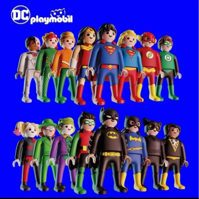Playmobil DC Kinder Ovo | Brinquedos Colecionáveis | Edição Limitada 2026