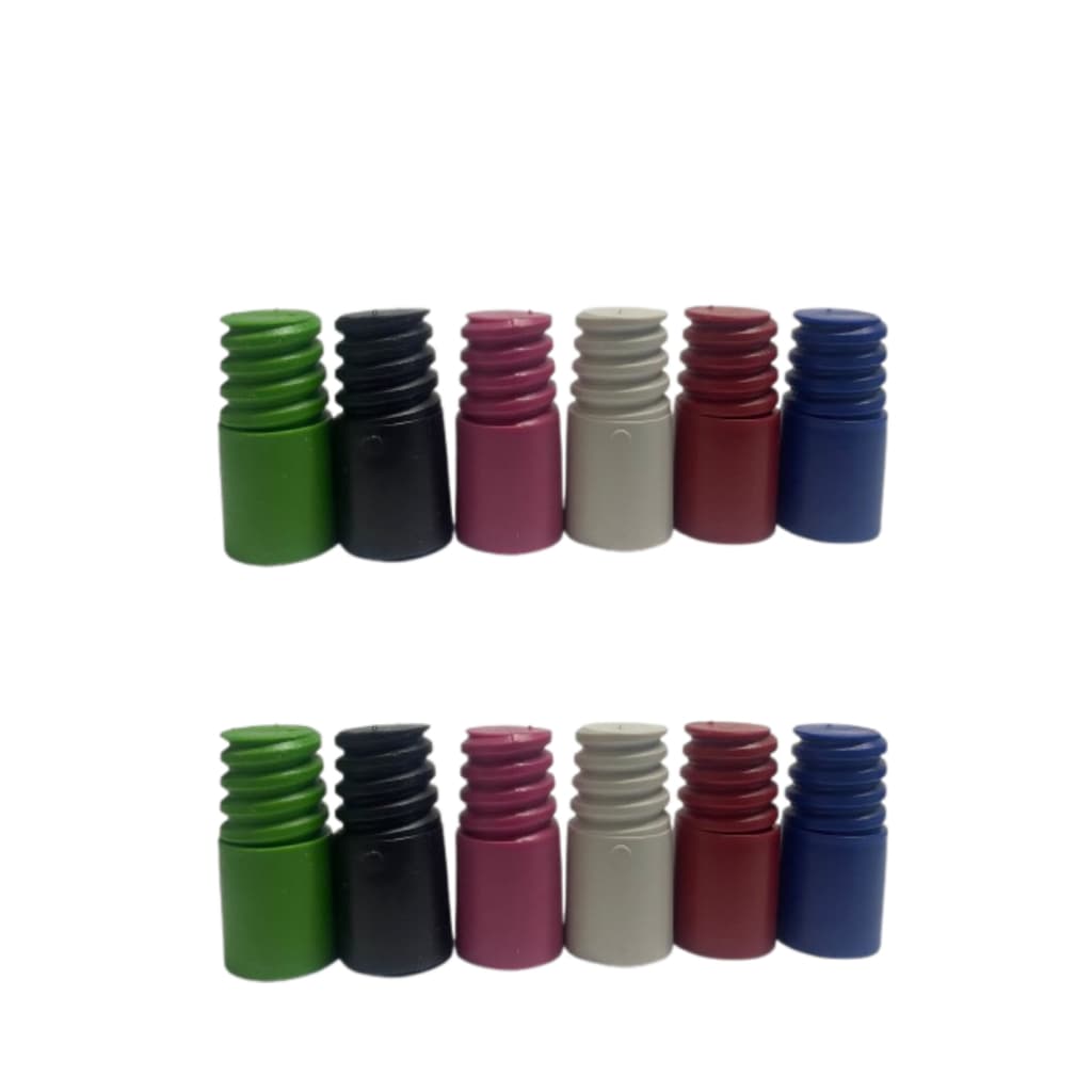 KIT COM 12 PONTEIRAS DE ROSCA