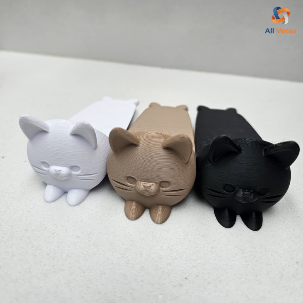 Trava Porta Gatinho Fofo Antiderrapante | Cunha Decorativa Segura Calço