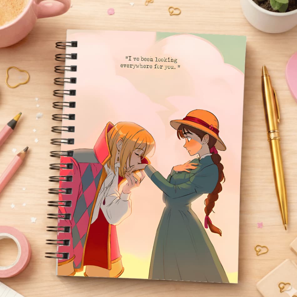 Sketchbook O Castelo Animado Caderno de Desenho e Aquarela, Capa Dura A5 90g 180g 240g