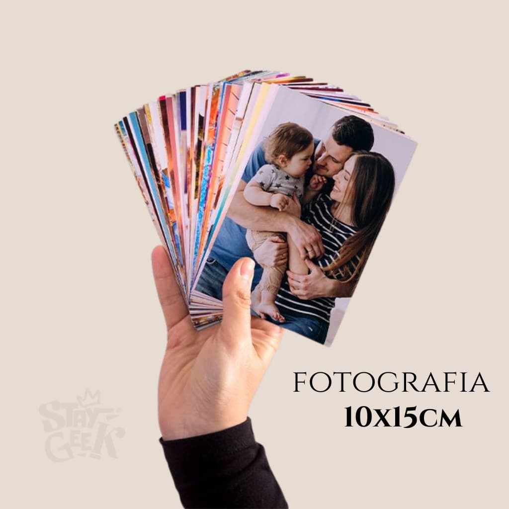 Revelação de Fotos 10x15cm - Escolha Quantidade