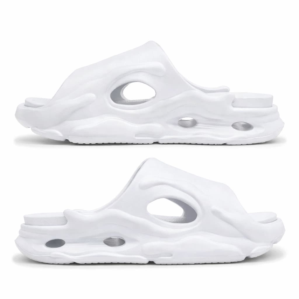 Chinelo Masculino Nuvem Cloud Slide Anatômico Leve Confortável Antiderrapante Estilo Futurista